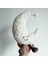 14 "ay Peluş Oyuncak Sevimli Gülümseme Komik Ay Sunshine Doldurulmuş Hayvanlar Yastık Ay Şekli Yumuşak Peluş Çocuklar Için Hediyeler Için Doğum Günü (Yurt Dışından) 2