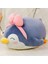 Gri Penguen Peluş Yastık Dolması Hayvan Snuggly Yastık Sevimli Peluş Oyuncak Snuggle Buddy Plushie Çocuklar Erkekler Kızlar Için Kawaii Yumuşak Sarılma Yastık 17.7in (Yurt Dışından) 4