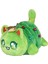 Jingle Bell Geyik Kedi Dolması Hayvan Peluş, Kedi Maması Peluş Kedi Mee Miyav, Sevimli Anime Karikatür Kedi Doldurulmuş Hayvan Figürü Oyuncak Peluş Yastık Çocuklar Için Hediye ve F (Yurt Dışından) 1