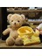 Sevimli Teddy Bear Peluş Doldurulmuş Hayvan, Kahve Kapşonlu Teddy Bear, Çocuklar Için Hediyeler (19.6 "pembe) (Yurt Dışından) 2