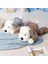 Peluş Yavru Köpek Dolması Hayvan Köpek Çocuklar Peluş Oyuncak Yastık Sarılma Yastık Peluş Oyuncak (Kahverengi, 30CM/11.8IN) (Yurt Dışından) 3