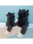 12 Inç Kızgın Kedi Peluş Oyuncaklar, Sevimli Kedi Yavrusu Doldurulmuş Hayvan Yumuşak Kawaii Anime Peluş Kötü Siyah Kedi Peluşlar Çocuklar Için Doğum Günü Noel (Yurt Dışından) 3