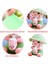 '' Doldurulmuş Hayvanlar Domuz Peluş Bebekler Yeşil Sevimli Piggy Peluş Oyuncaklar Kız Erkek Çocuklar Için (Yurt Dışından) 3