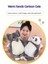 21.5 Inç Panda Peluş Hayvan Dolu Yastık, Yumuşak ve Sevimli Büyük Panda El Sıcak Peluş Oyuncak Hediye Erkekler ve Kızlar Için (Yurt Dışından) 4