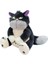 24 Inç Kızgın Kedi Peluş Oyuncaklar, Sevimli Kedi Yavrusu Doldurulmuş Hayvan Yumuşak Kawaii Anime Peluş Kötü Siyah Kedi Peluş Çocuklar Için Doğum Günü Noel (Yurt Dışından) 1