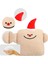 Sevimli Hayalet Peluş Yastık, Yumuşak Kahverengi Kutu Yastık Doldurulmuş Hayvanlar Peluşlar Kawaii Bebek Oyuncak Komik Oda Dekor Hediyeler Kız Erkek Doğum Günü Cadılar Bayramı Noel (Yurt Dışından) 4