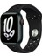 Apple Watch 38MM / 40MM/ 41 mm (Seriler /se ile Uyumlu) Delikli Spor Silikon Kordon Füme Gri 1