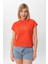 Kadın Önü Varak Baskılı T-Shirt 240042 - 1