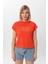 Kadın Önü Varak Baskılı T-Shirt 240042 - 2
