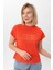 Kadın Önü Varak Baskılı T-Shirt 240042 - 4