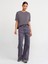 3683 Basic T-Shirt-Füme 3