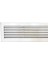Lineer Şömine Menfezi 30 x 10 cm Beyaz 2