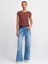 30699 Pamuklu T-Shirt-Kahve 3