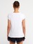 30719 Bisiklet Yaka T-Shirt-Beyaz 2