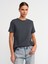 30740 Pamuklu T-Shirt-Antrasit 1