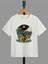 Erkek Çocuk Beyaz Blue Forreal Bisiklet Yaka Tshirt 1
