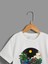 Erkek Çocuk Beyaz Blue Forreal Bisiklet Yaka Tshirt 4