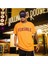 Erkek Sarı Feasıble Baskılı Oversize Tshirt 1