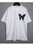 Blacksokak Erkek Beyaz Evolutuıon Baskılı Oversize Tshirt 1