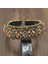 Altın Işıltılı Lüks El Yapımı Barok Tam Renkli Kristal Yastıklı Kafa Bantları Kadınlar Için Rhinestones Hairbands Düğün Saç Aksesuarları (Yurt Dışından) 4
