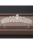 Mavi Beyaz Çinko Kaplama Düğün Taç Saç Takı Gelin Başlığı Kadın Barok Rhinestones Kristal Tiaras Gelin Parti Taçlar Düğün Saç Aksesuarları (Yurt Dışından) 1