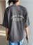 Blacksokak Kadın Füme Capable Baskılı Bisiket Yaka Tshirt 1