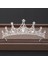 Gül Altın Rengi Düğün Taç Saç Takı Gelin Başlığı Kadın Barok Rhinestones Kristal Tiaras Gelin Parti Taçlar Düğün Saç Aksesuarları (Yurt Dışından) 4