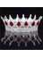 Altın Yeşili Kristal Vintage Kraliyet Kraliçe Kral Tiaras ve Taçlar Menwomen Pageant Balo Diadem Saç Süsler Düğün Saç Takı Aksesuarları (Yurt Dışından) 4