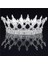 Altın Yeşili Kristal Vintage Kraliyet Kraliçe Kral Tiaras ve Taçlar Menwomen Pageant Balo Diadem Saç Süsler Düğün Saç Takı Aksesuarları (Yurt Dışından) 5