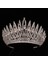 Gümüş Rengi Düğün Taç Altın Gümüş Renk Rhinestone Kristal Diadem Kraliçe Taç Prenses Tiaras Gelin Saç Takı Parti Saç Aksesuarları (Yurt Dışından) 2