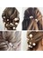 Altın Inci 1 Adet Moda Kadınlar Simüle Inci Tokalar Metal Barrette Klip Düğün Gelin Tiara Saç Aksesuarları Düğün Saç Tasarım Araçları (Yurt Dışından) 3