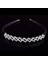 No.8 Boyutu Prenses Düğün Gelin Nedime Tiara Taç Kafa Bandı Kızlar Kristal Rhinestone Takı Saç Aksesuarları Gelin Kafası Süsleme (Yurt Dışından) 4
