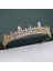 No.19 Boyutu Altın Gümüş Renk Tiaras ve Taç Düğün Gelin Partisi Için Kristal Inciler Diadems Rhinestone Baş Süsler Moda Aksesuarları (Yurt Dışından) 5