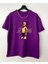 Blacksokak Erkek Mor Basketbolcu Oversize Bisiklet Yaka Tshirt 1