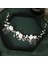 NO.51198 Beden Rhinestone Inci Gelin Saç Tarak Gelin Mucizevi Kristal Saç Tarak Tiaras Kadınlar Kız Saç Takı Düğün Saç Aksesuarları (Yurt Dışından) 1