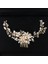 NO.51198 Beden Rhinestone Inci Gelin Saç Tarak Gelin Mucizevi Kristal Saç Tarak Tiaras Kadınlar Kız Saç Takı Düğün Saç Aksesuarları (Yurt Dışından) 3