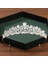 Antik Altın Kaplama Gümüş Renk Taç ve Tiara Düğün Saç Aksesuarları Kadınlar Için Taç Gelin Kristal Rhinestone Diadema Tiaras Gelin Tacı (Yurt Dışından) 3
