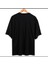 Blacksokak Erkek Siyah Psych Fest Oversize Bisiklet Yaka Tshirt 2