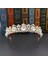 Zb Gümüş Renk Rhinestone Taç ve Tiara Kadınlar Için Düğün Saç Takı Aksesuarları Gelin Tiara Düğün Taç Başlığı Hediyeler (Yurt Dışından) 5