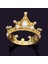 Altın Ab Gelin Düğün Tiaras Kristal Küçük Taç Doğum Günü Pastası Pişirme Dekoratif Kafa Takı Çocuk Küçük Diadem Saç Aksesuarları (Yurt Dışından) 1
