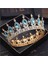 Gümüş Gül Gelin Kraliyet Mor Kristal Kraliçe Kral Tiaras ve Taçlar Gelin Pageant Diadem Kafa Süs Düğün Saç Takı Aksesuarları (Yurt Dışından) 4