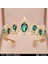 Platin Kaplama Düğün Tacı Gelin Başlığı Altın Gümüş Renk Rhinestone Kristal Diadem Kraliçe Taç Prenses Tiaras Düğün Saç Takı (Yurt Dışından) 1