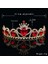 LGL049 Moda Düğün Taç Gelin Başlığı Barok Tiaras ve Taçlar Prenses Tiara Kristal Rhinestone Kafa Bandı Saç Aksesuarları (Yurt Dışından) 3