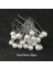 Inci 20 Adet 8mm Kadınlar U-Şekilli Pin Metal Barrette Klip Hairmulated Inci Gelin Tiara Saç Aksesuarları Düğün Saç Tasarım Araçları (Yurt Dışından) 1