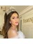 A333-G A195 Barok Düğün Kafa Kristal Gelin Taçlar ve Tiaras Saç Takı Aksesuarları Kadın Rhinestone Şapkalar Kraliçe Diadem (Yurt Dışından) 5