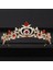 Antik Gümüş Kaplama Düğün Taç Saç Takı Gelin Saç Aksesuarları Kadınlar Barok Taç Rhinestones Kristal Tiaras Gelin Kraliçeparti Taçlar Hediye (Yurt Dışından) 5
