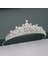 No.24 Boyutu Altın Gümüş Renk Tiaras ve Taç Düğün Gelin Partisi Için Kristal Inciler Diadems Rhinestone Baş Süsler Moda Aksesuarları (Yurt Dışından) 3