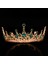 Yeşil Düğün Taç Altın Gümüş Renk Rhinestone Kristal Diadem Kraliçe Taç Prenses Tiaras Gelin Saç Takı Parti Saç Aksesuarları (Yurt Dışından) 1