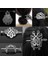 Antik Gümüş Kaplama Viking Saç Haireltics Knots Crown Runes Saç Klipleri Sopa Slayt Iskandinav Mitolojisi Saç Takı Kadın Saç Süsleri (Yurt Dışından) 2