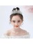 No.15 Boyutu Moda Altın Gümüş Renk Kristal Taçlar Çocuklar Için Çocuk Kız Inciler Tiaras Diadems Düğün Saç Aksesuarları Gelin Takı (Yurt Dışından) 1